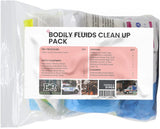 Ever Ready First Aid Bodily Fluids Clean Up Refill Kit with Instructions, OSHA Compliant - 31 Pieces