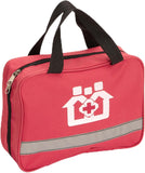 Household First Aid Bag,First Aid Kit Empty Bag,Medical Storage Bag Pouch for Travel - Red