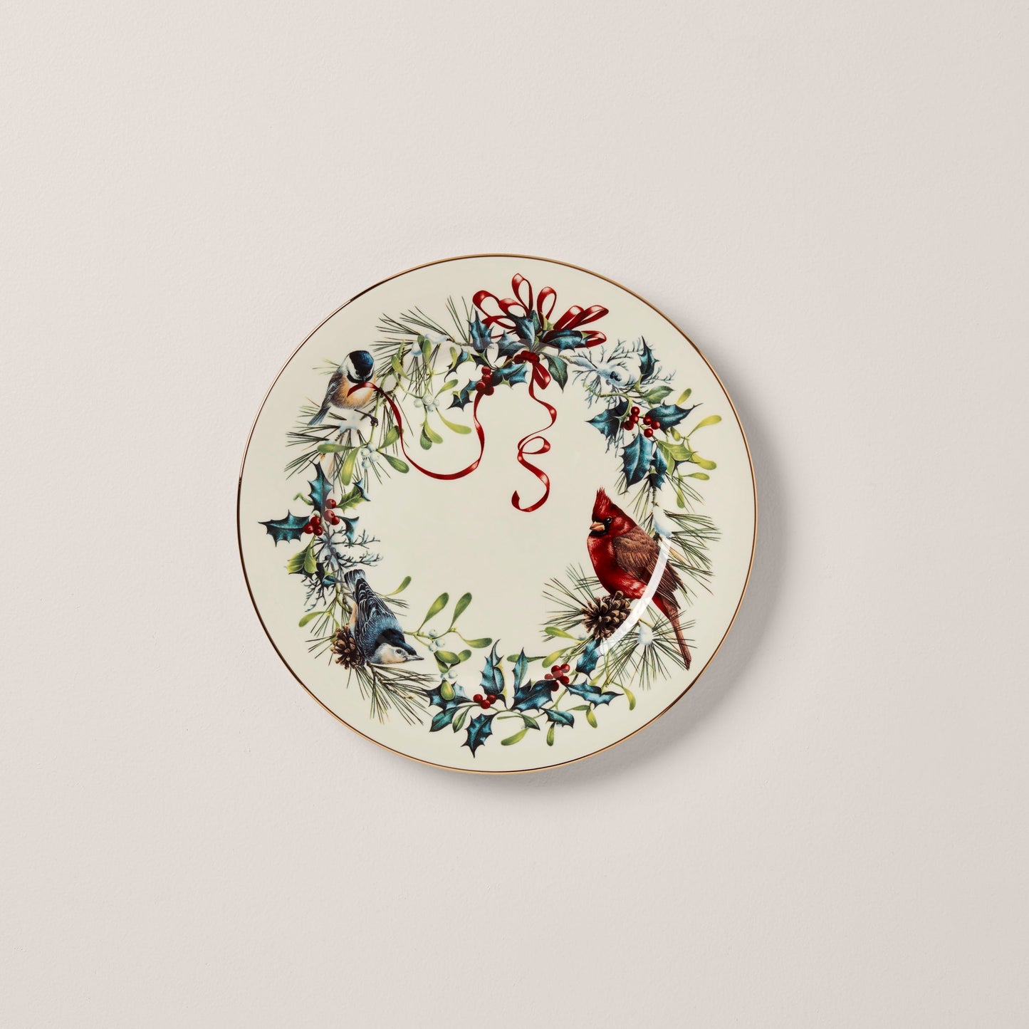 Winter Greetings Dinner Plate