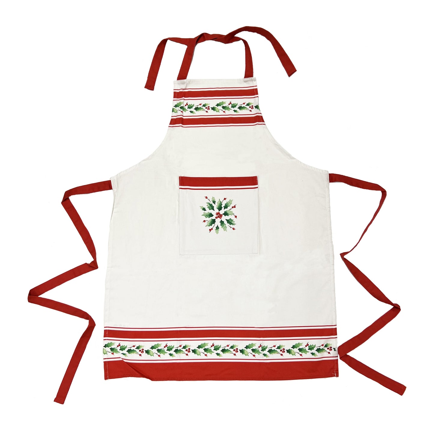 Holiday Stripe Apron