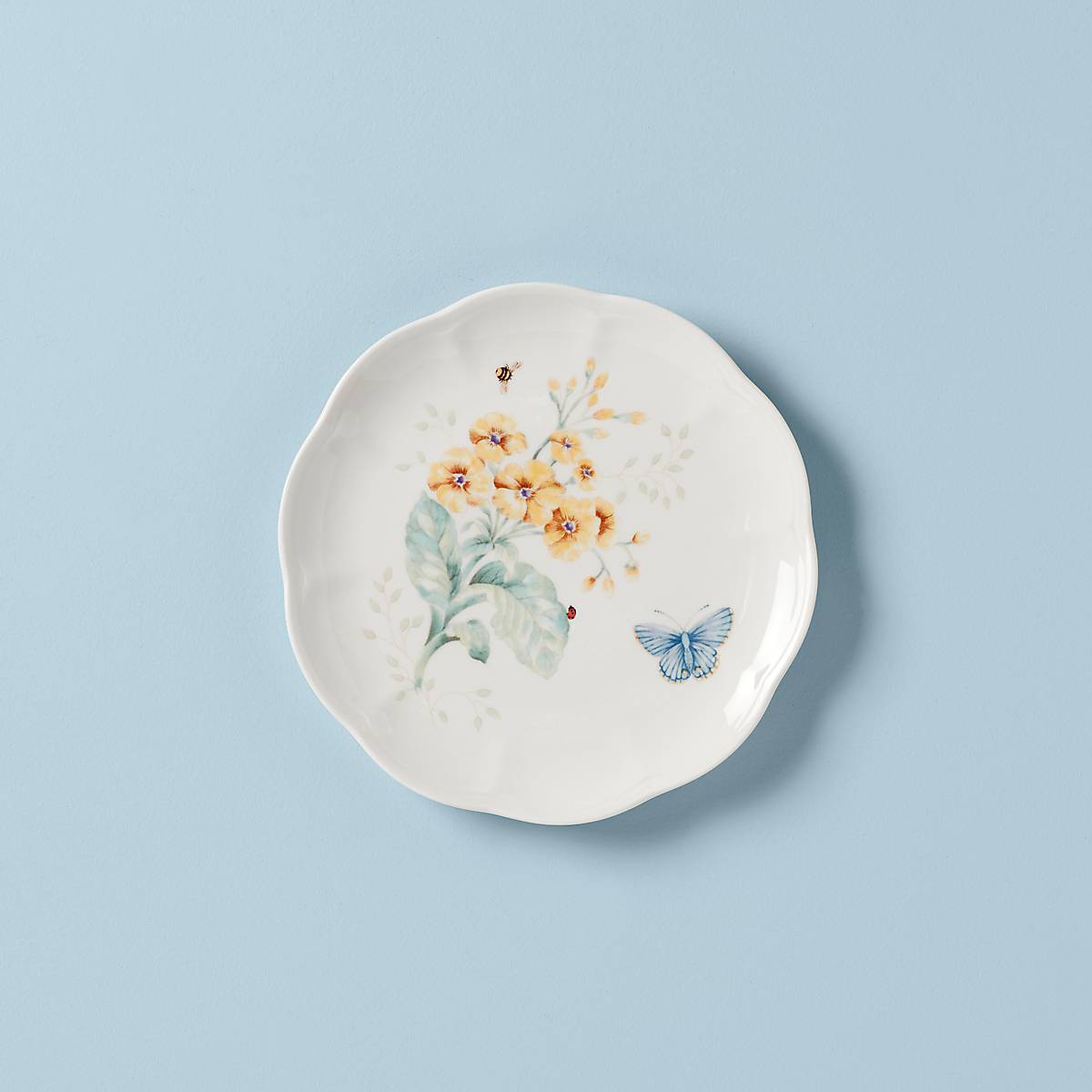 Butterfly Meadow Fritillary Accent Plate