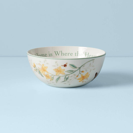 Butterfly Meadow Home Is Where The Heart Is Bowl