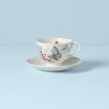 Butterfly Meadow Blue Cup and Saucer