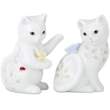 Butterfly Meadow Figural Kitten Salt and Pepper