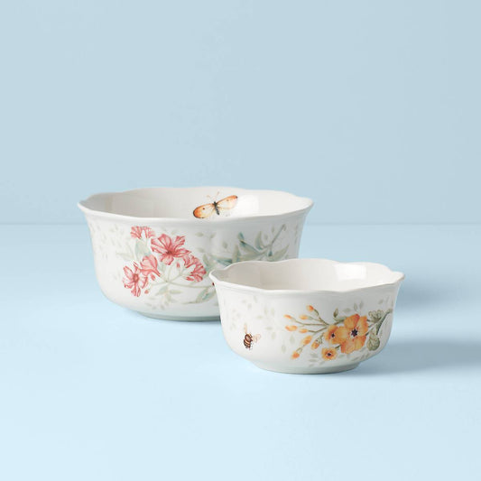 Butterfly Meadow 2-Piece Nesting Bowl Set