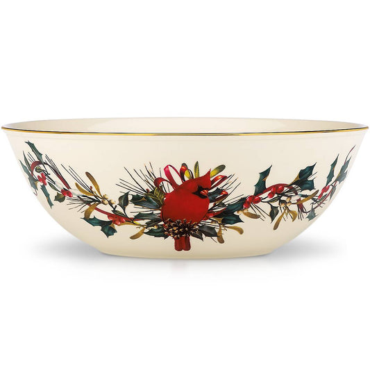 Winter Greetings Serving Bowl