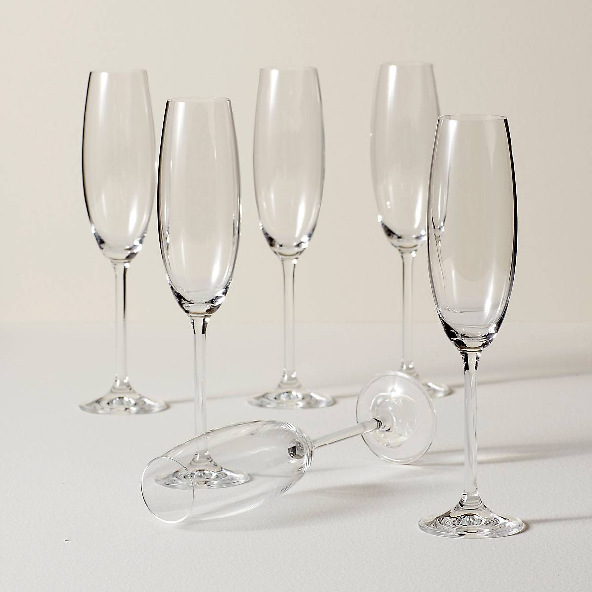 Tuscany Classics Champagne Flute Set, Buy 4 Get 6