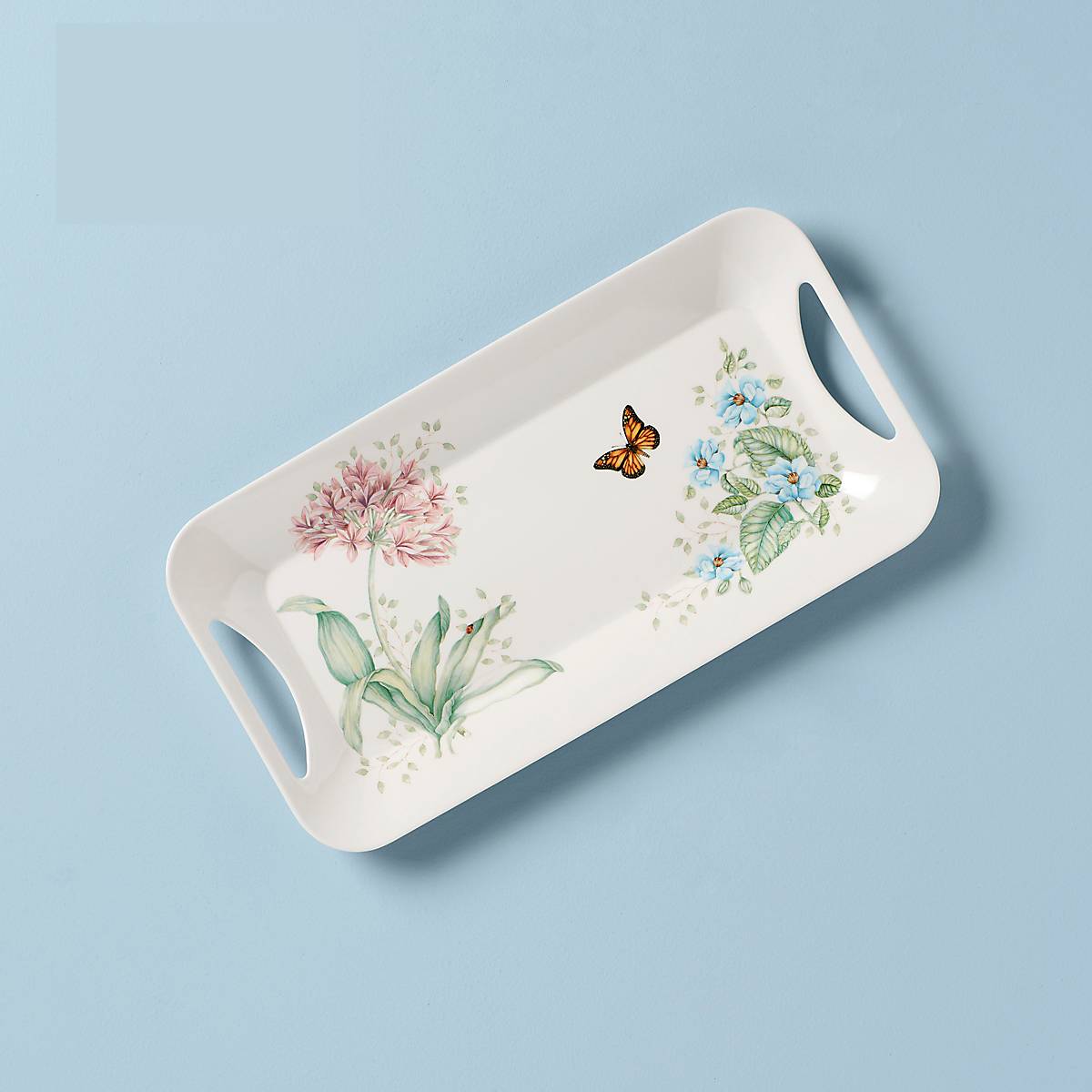 Butterfly Meadow Melamine Hors D'oeuvres Tray