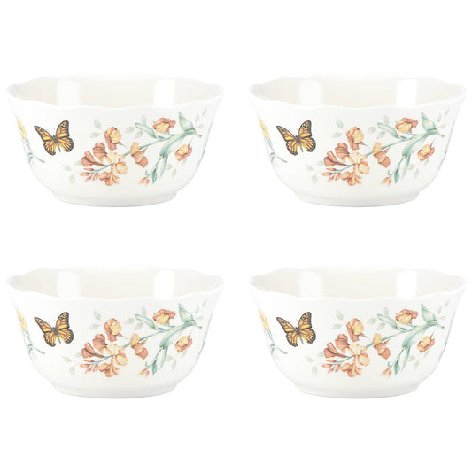 Butterfly Meadow Melamine 4-Piece Bowl Set