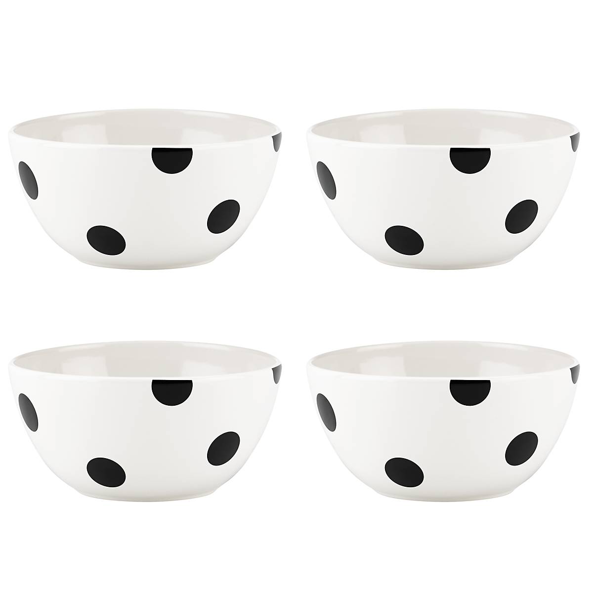 Deco Dot 4-Piece All-Purpose Bowl Set