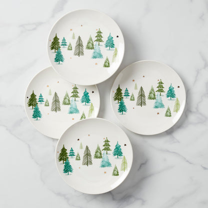 Balsam Lane 4-Piece Accent Plate Set