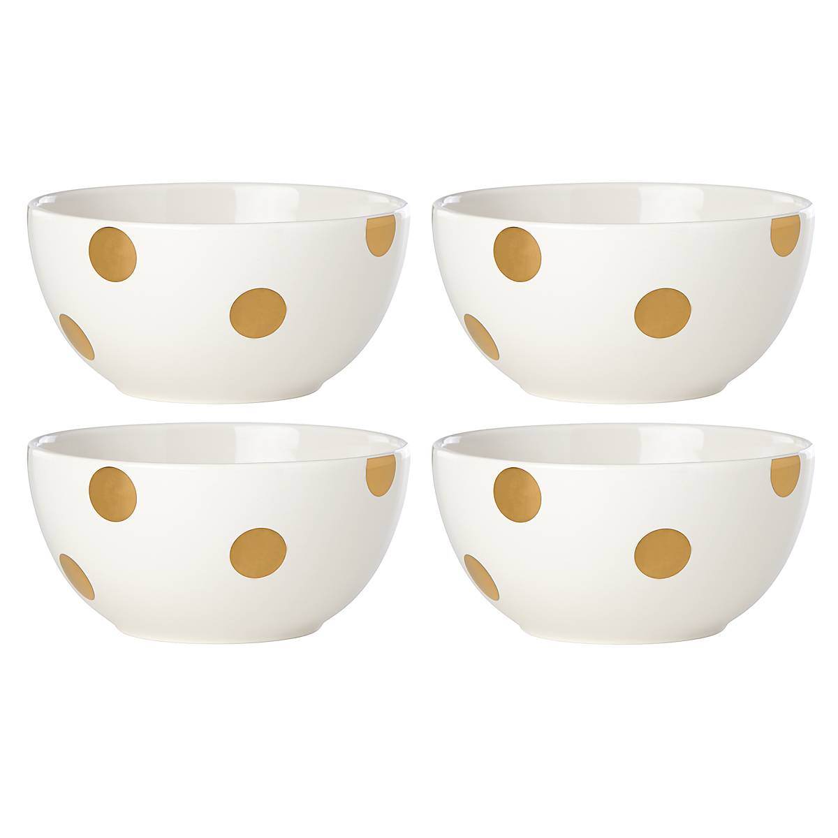 Deco Dot 4-Piece All-Purpose Bowl Set