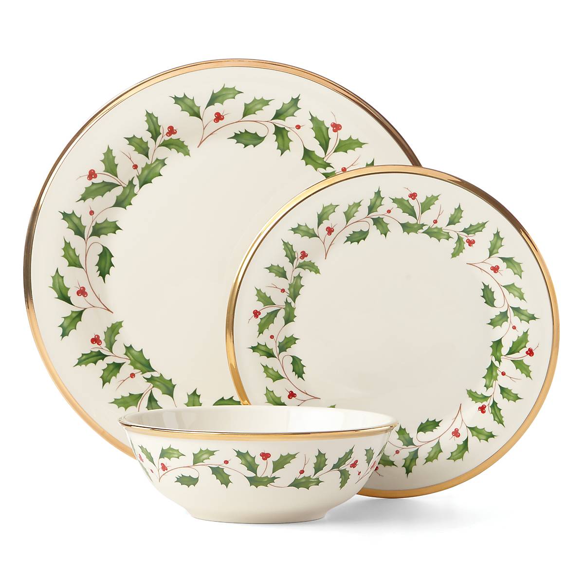 Holiday 3-Piece Place Setting