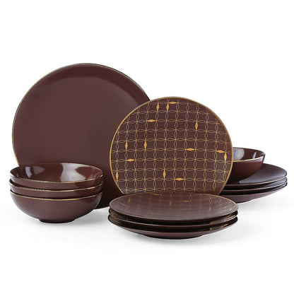 Trianna 12-piece Dinnerware Set