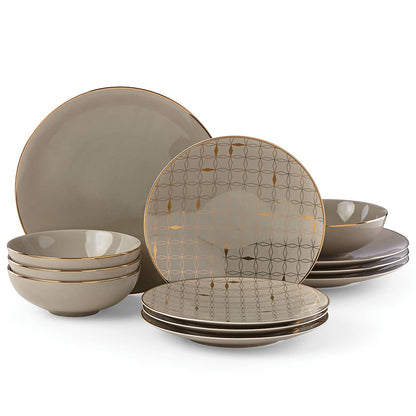 Trianna 12-piece Dinnerware Set