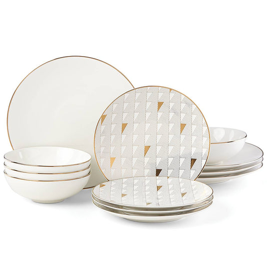 Trianna 12-piece Dinnerware Set