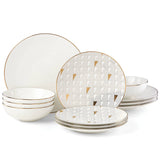 Trianna 12-piece Dinnerware Set