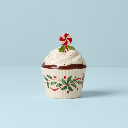 Hosting The Holidays Bakeshop Cupcake Candy Dish