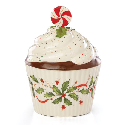 Hosting The Holidays Bakeshop Cupcake Candy Dish