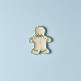 Holiday Gingerbread Man Accent Plate