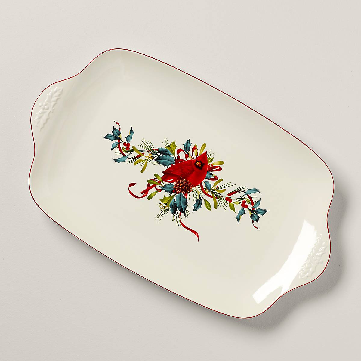 Winter Greetings Oversized Platter