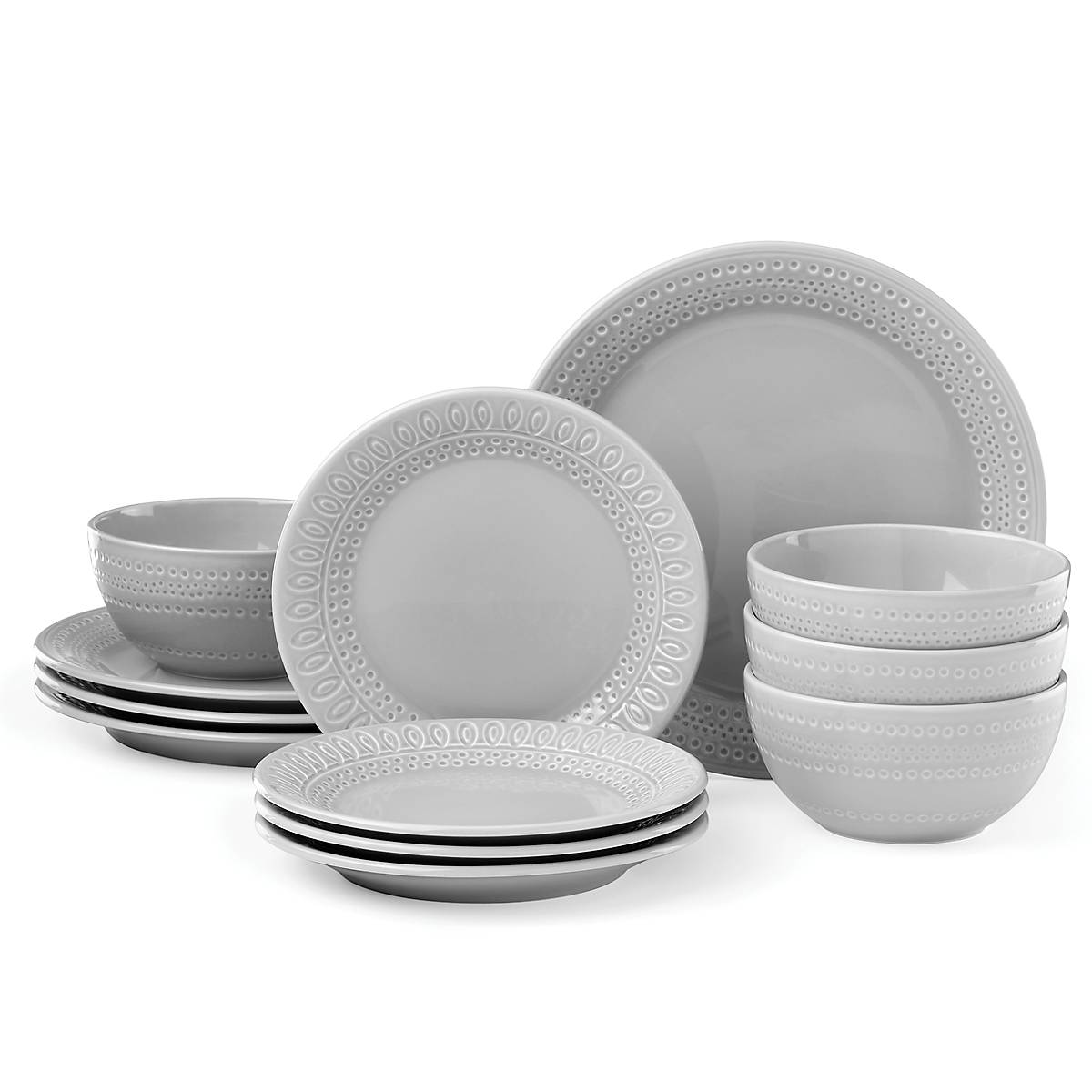 Willow Drive 12-Piece Dinnerware Set