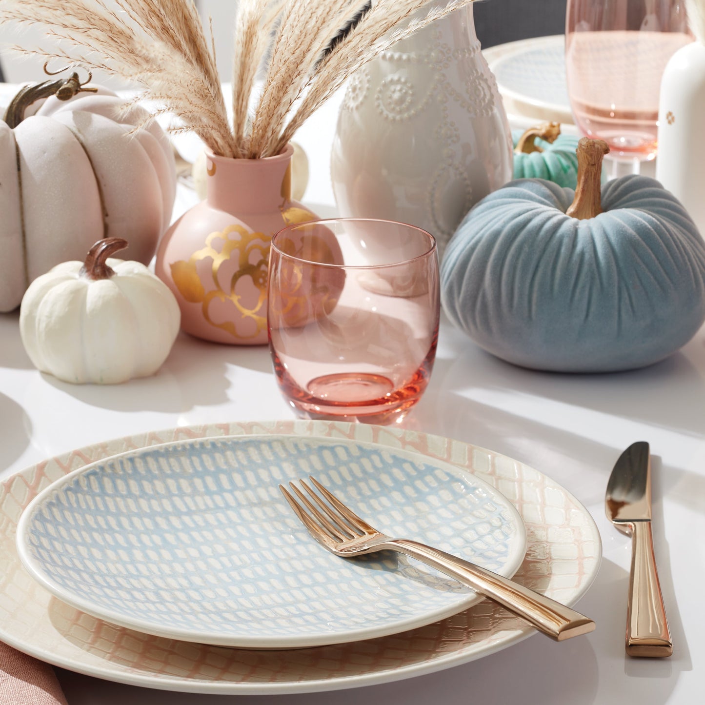 Textured Neutrals 4-piece Dinner Plate Set