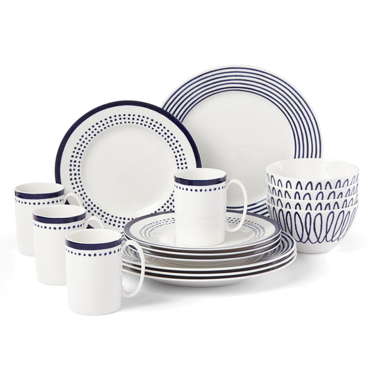 Charlotte Street East 16-Piece Dinnerware Set