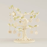 Snowflake 10-Piece Ornament & Tree Set