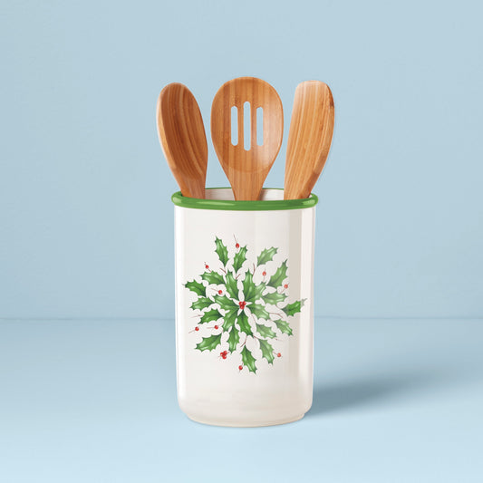 Holiday Utensil Holder Set