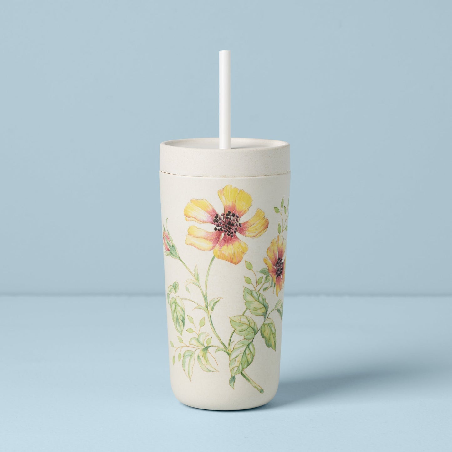 Butterfly Meadow Bamboo Tumbler