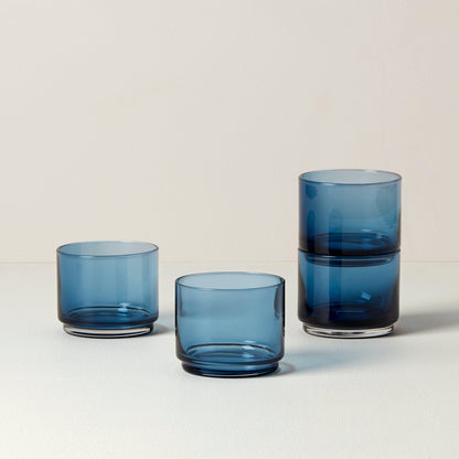 Tuscany Classics Stackable 4-Piece Short Glasses