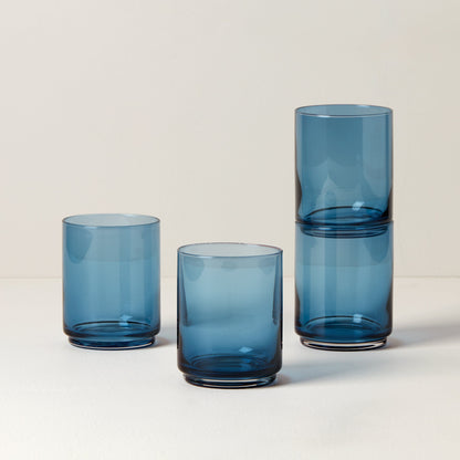 Tuscany Classics Stackable 4-Piece Tall Glasses