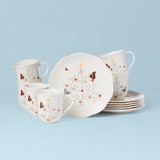 Butterfly Meadow Seasonal 12-Piece Dessert Set